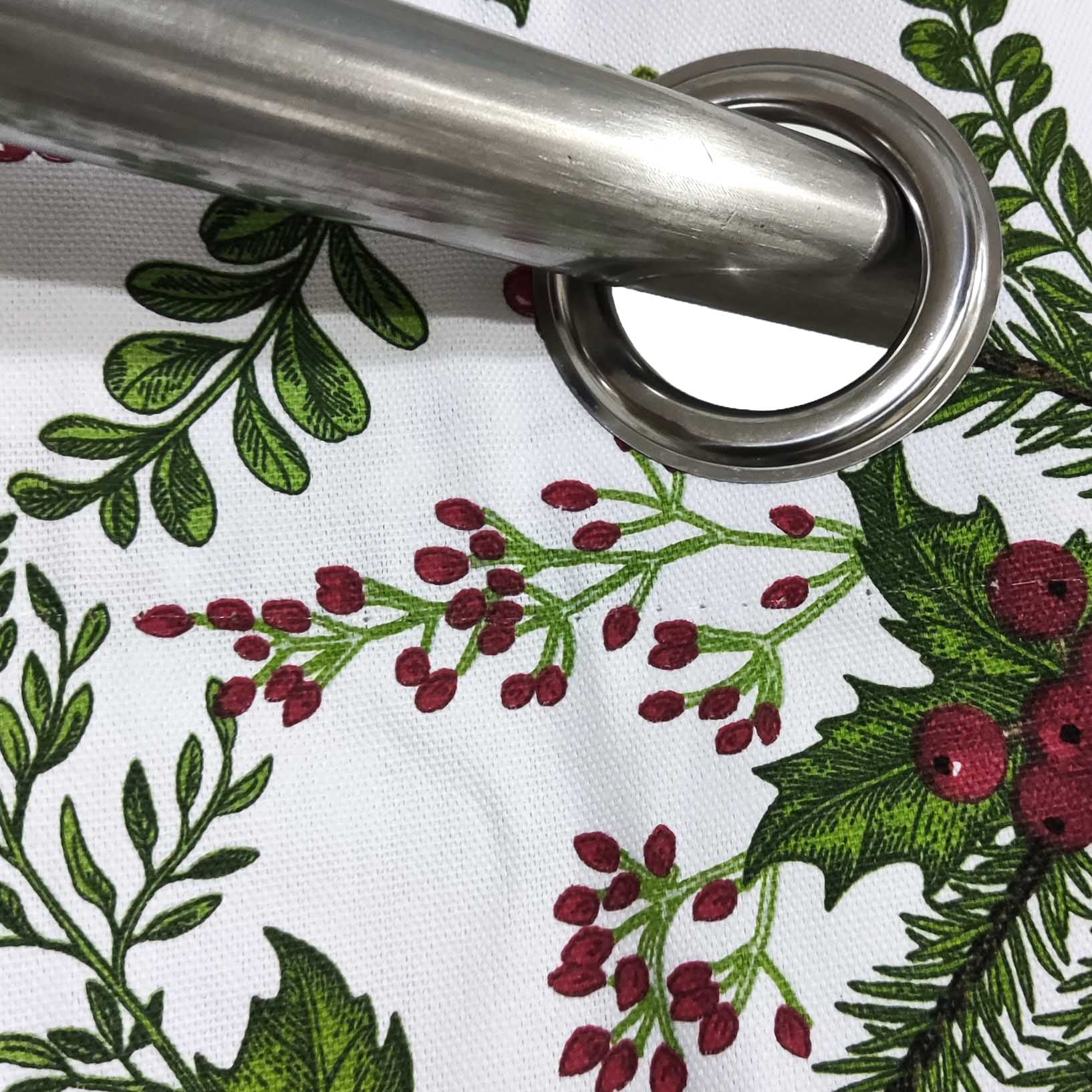 Cherrys Duck Cotton Curtain (Only 3 Pcs Available)