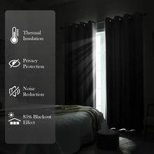 Pair of 2 Shaded Curtains Gold Ombre (Gradient Room Darkening Thermal Insulated Energy Saving Grommet Drapes for Living Room/Bedroom)