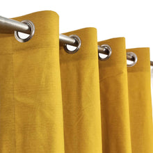 Mustard Yellow Plain- Duck Cotton Curtain