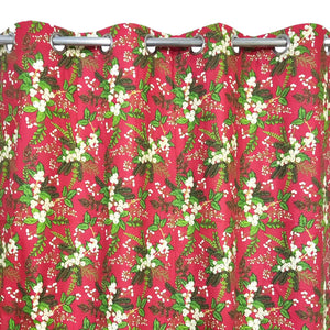 China Flowers Duck Cotton Curtain