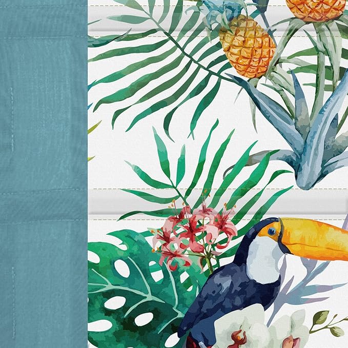 Multi Floral Printed Roman Blinds/Shades @ Per Sq. Feet