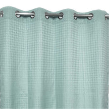 Greenish Grey 3D Jacquard Curtain