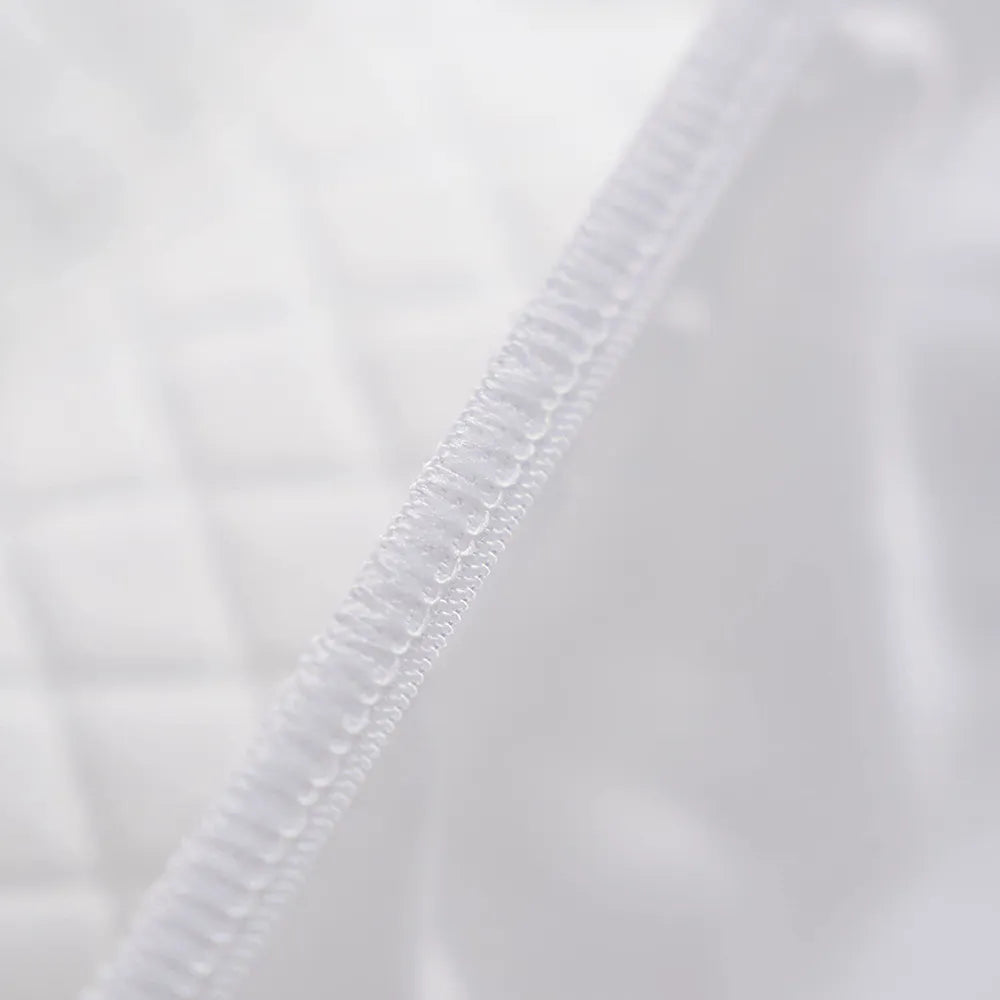 Water Proof Mattress Protector Terry Cotton Anti Mites & Bugs Maroon