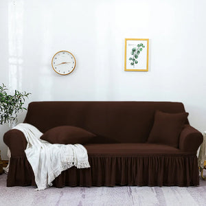 Mesh Sofa Cover – Dark Brown Color