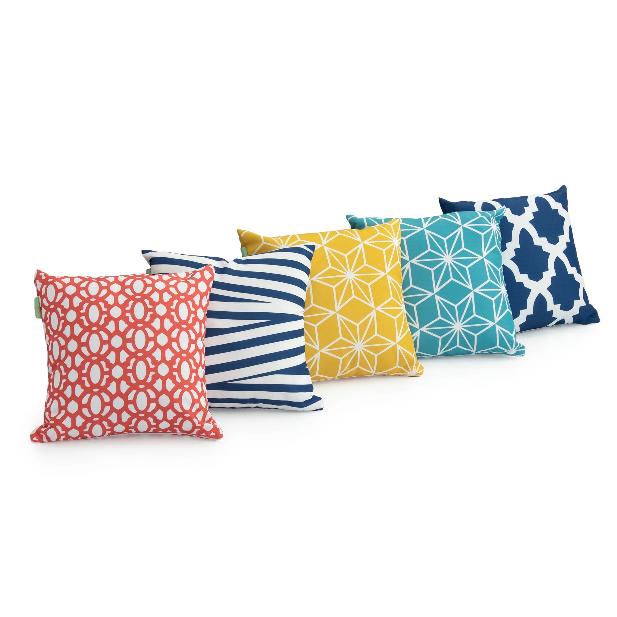 Multi Motif Jute Cushion Covers (Pack of 5)