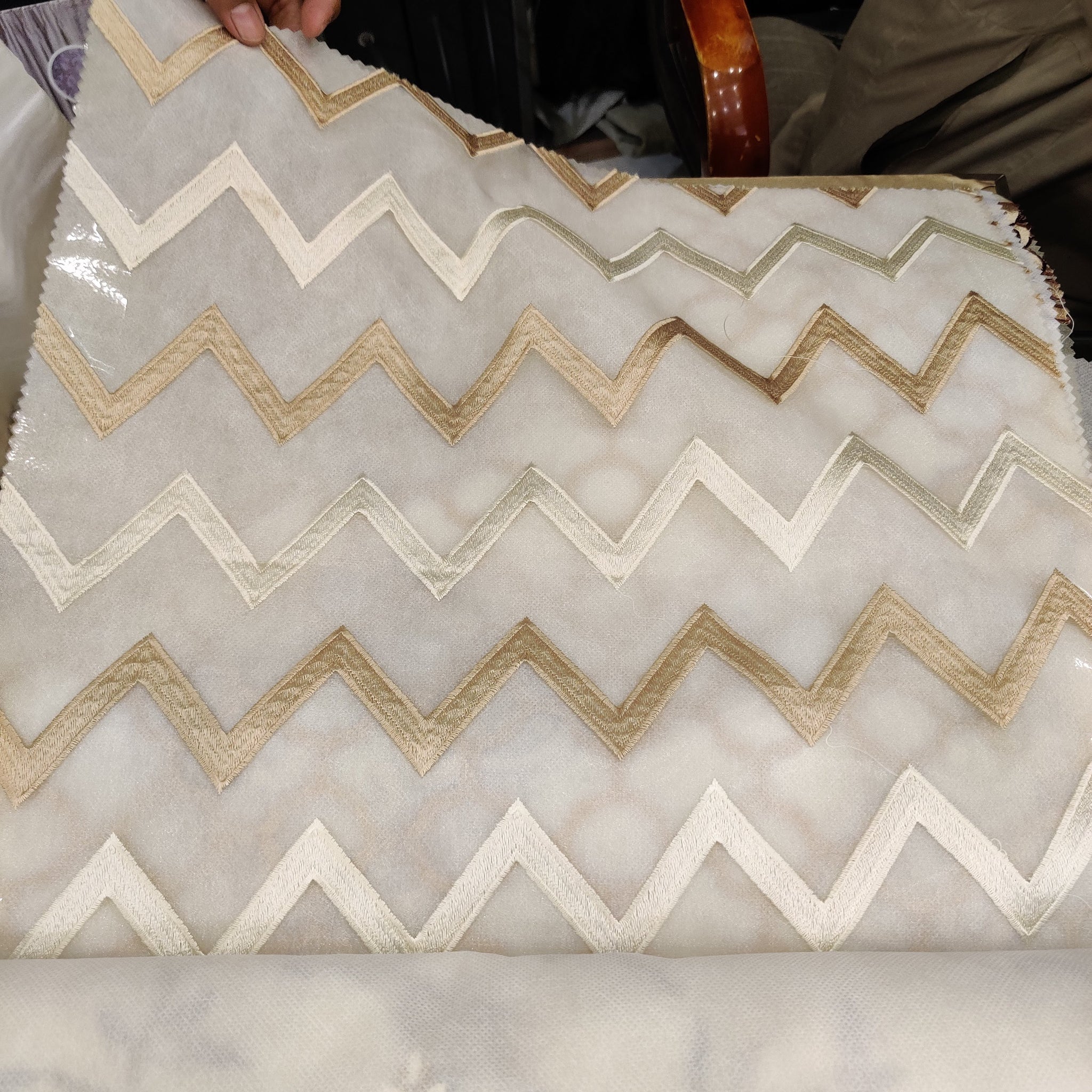 Curtain fabric Samples Organza