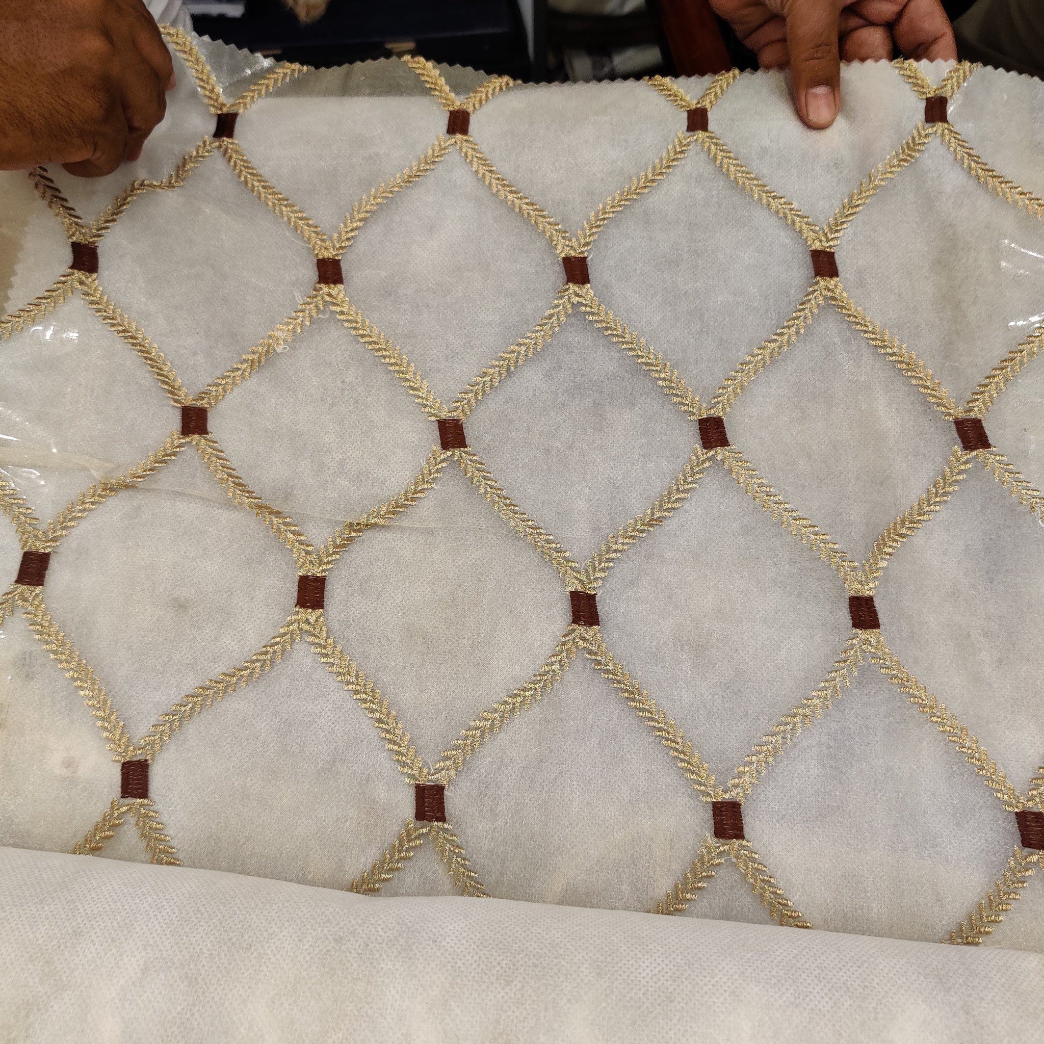 Curtain fabric Samples Organza