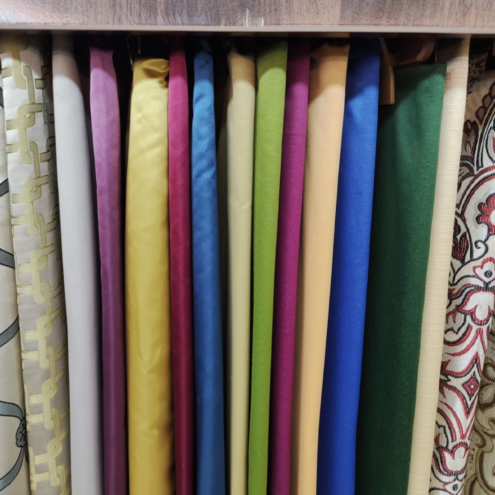 Curtain fabric Samples Silk