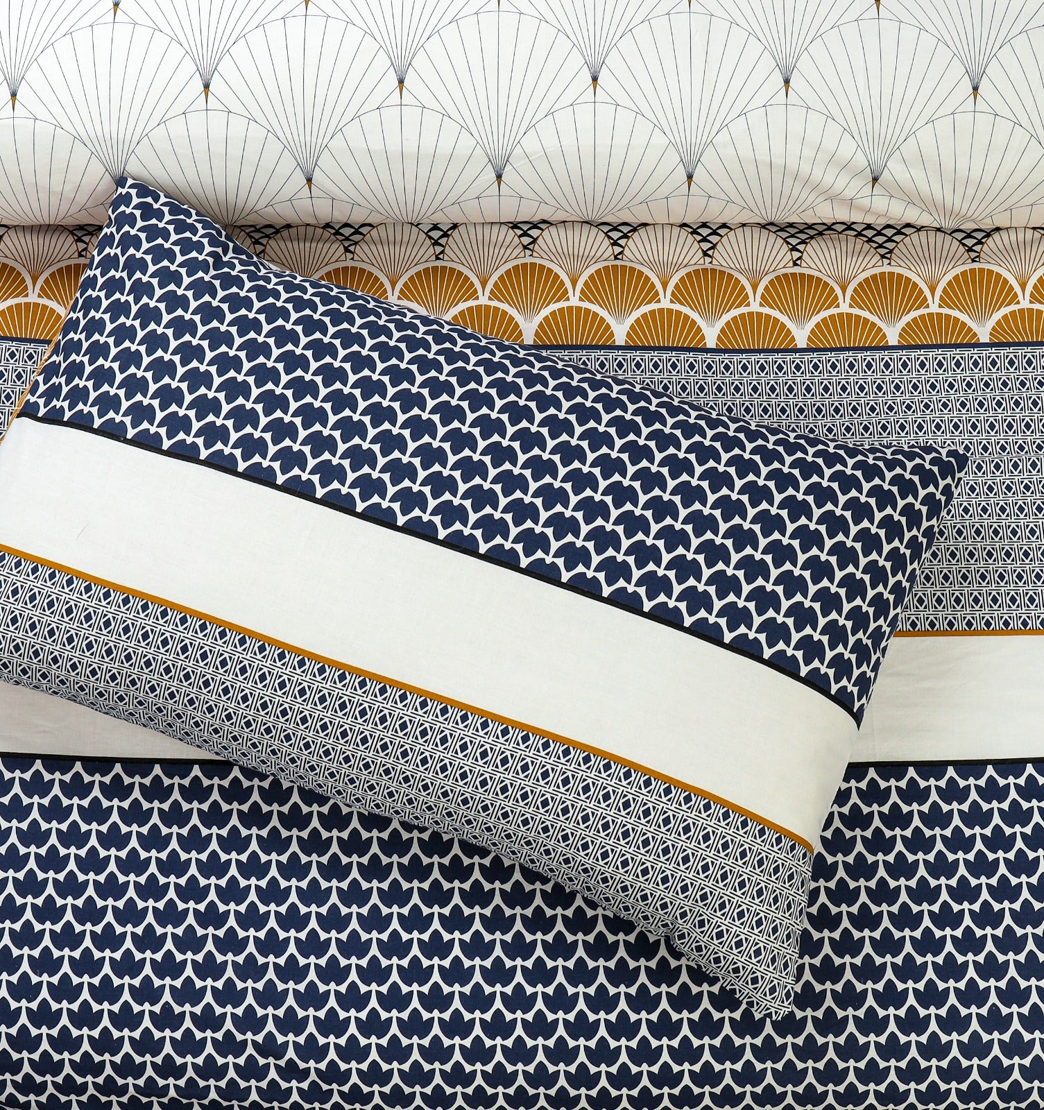 Royal Motif Cotton Bed Sheet