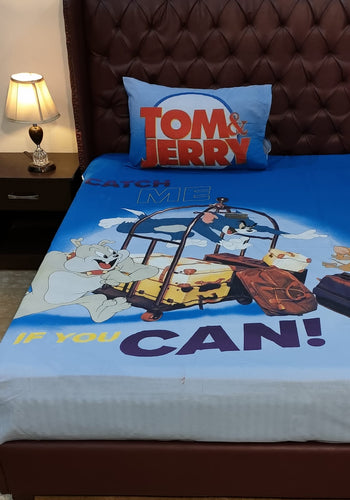 Tom &  Jerry Kids Bed Sheet