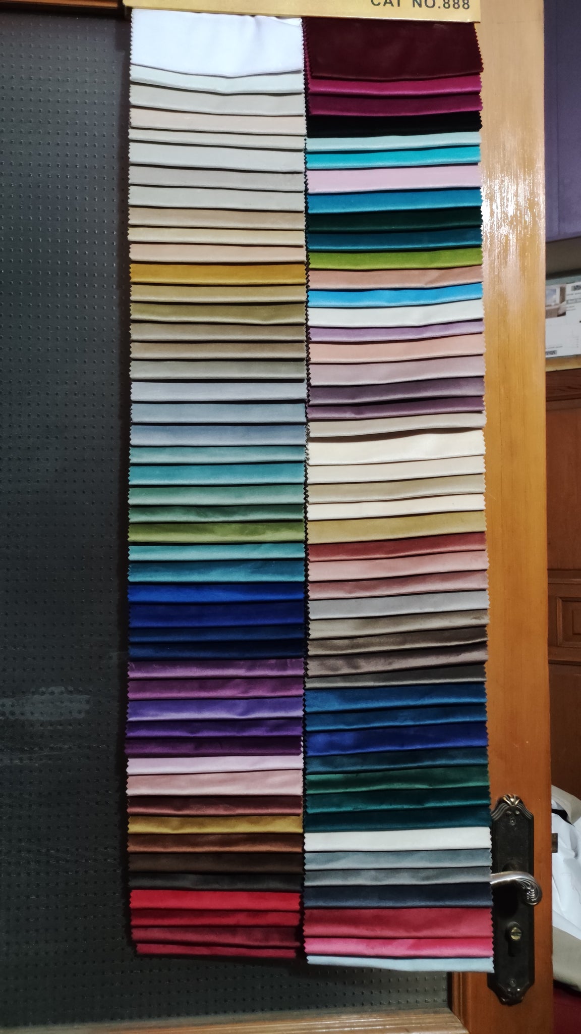 Curtain fabric Samples Velvet