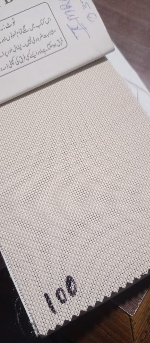 Roller Blinds  @ Per Sq. Feet (All Colors Available)
