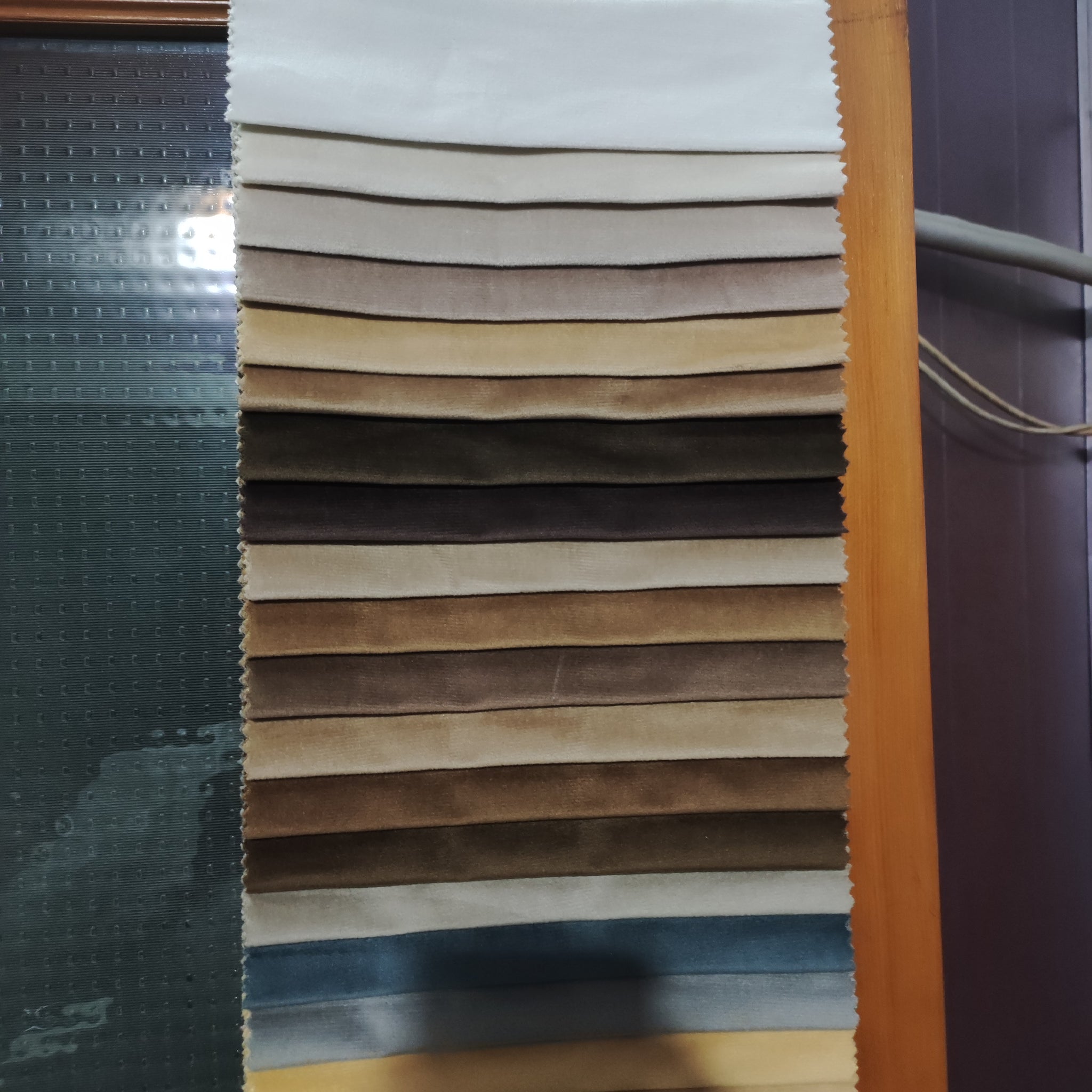 Curtain fabric Samples Velvet