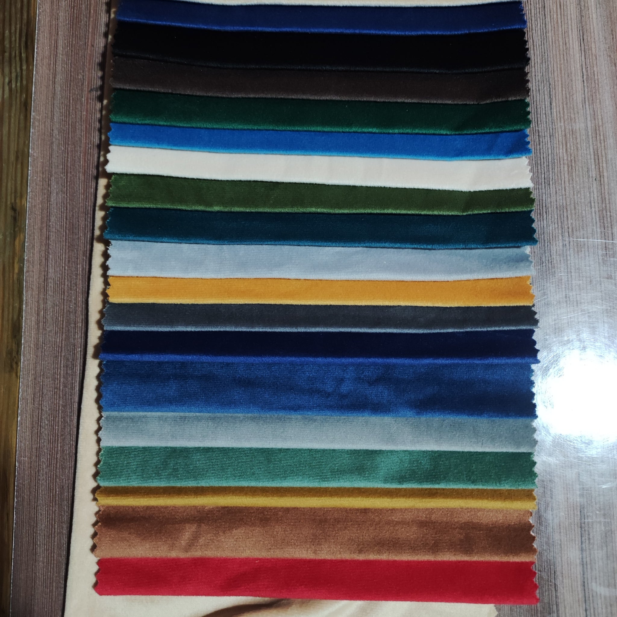 Curtain fabric Samples Velvet