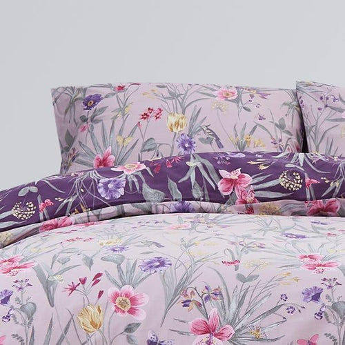 Multi Floral Cotton Bed Sheet