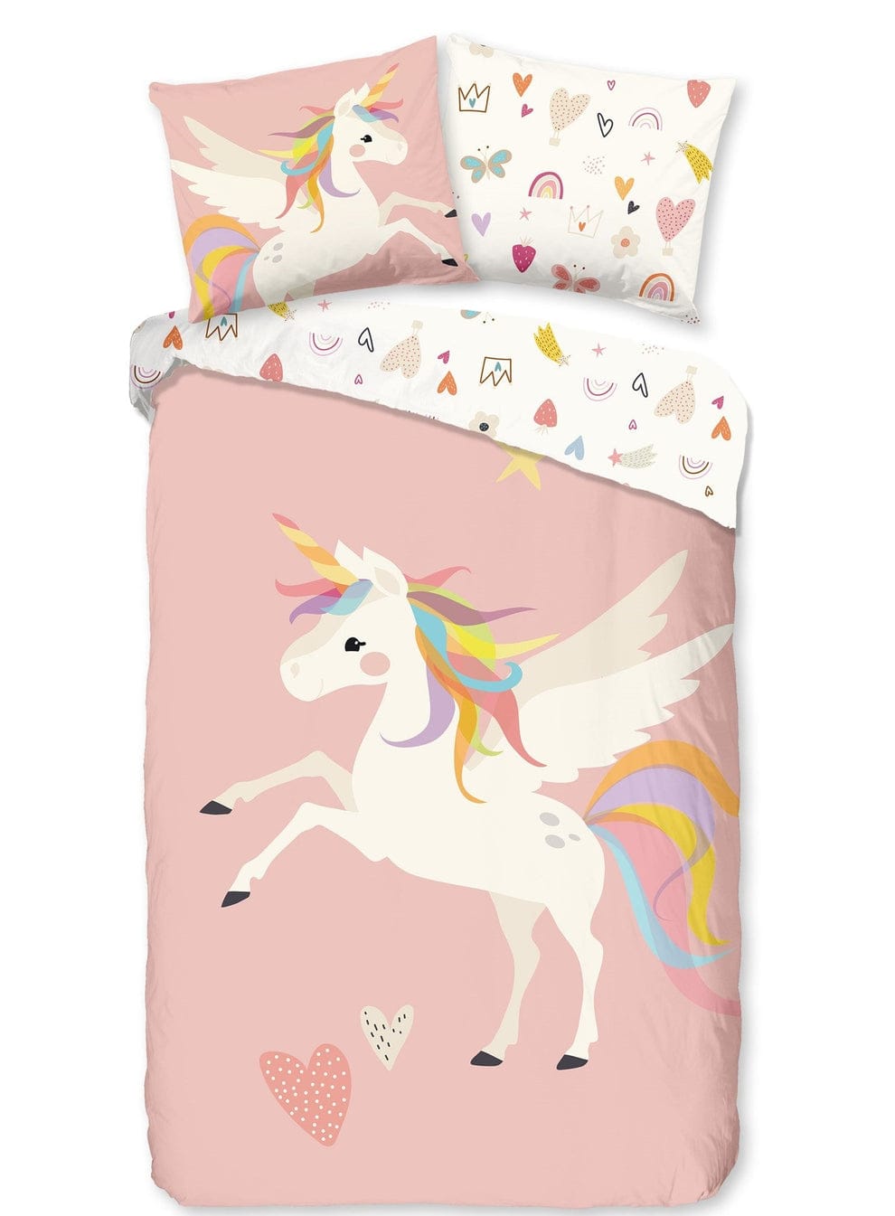 Unicorn Fairy Horse  Kids Bed Sheet