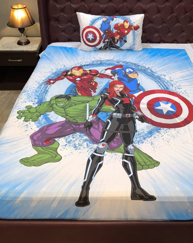 Marvel Avengers Kids Bed Sheet