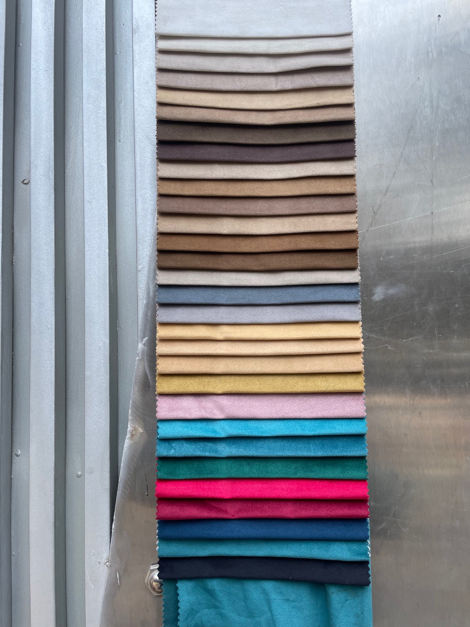 Curtain fabric Samples Velvet