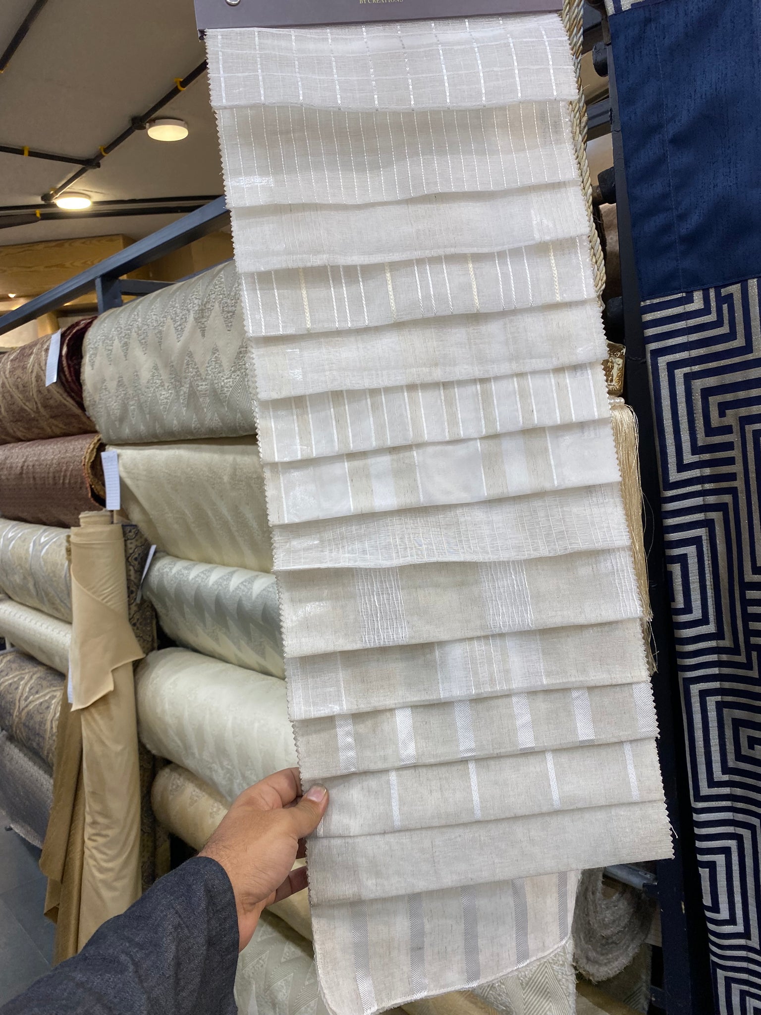 Curtain fabric Samples Organza