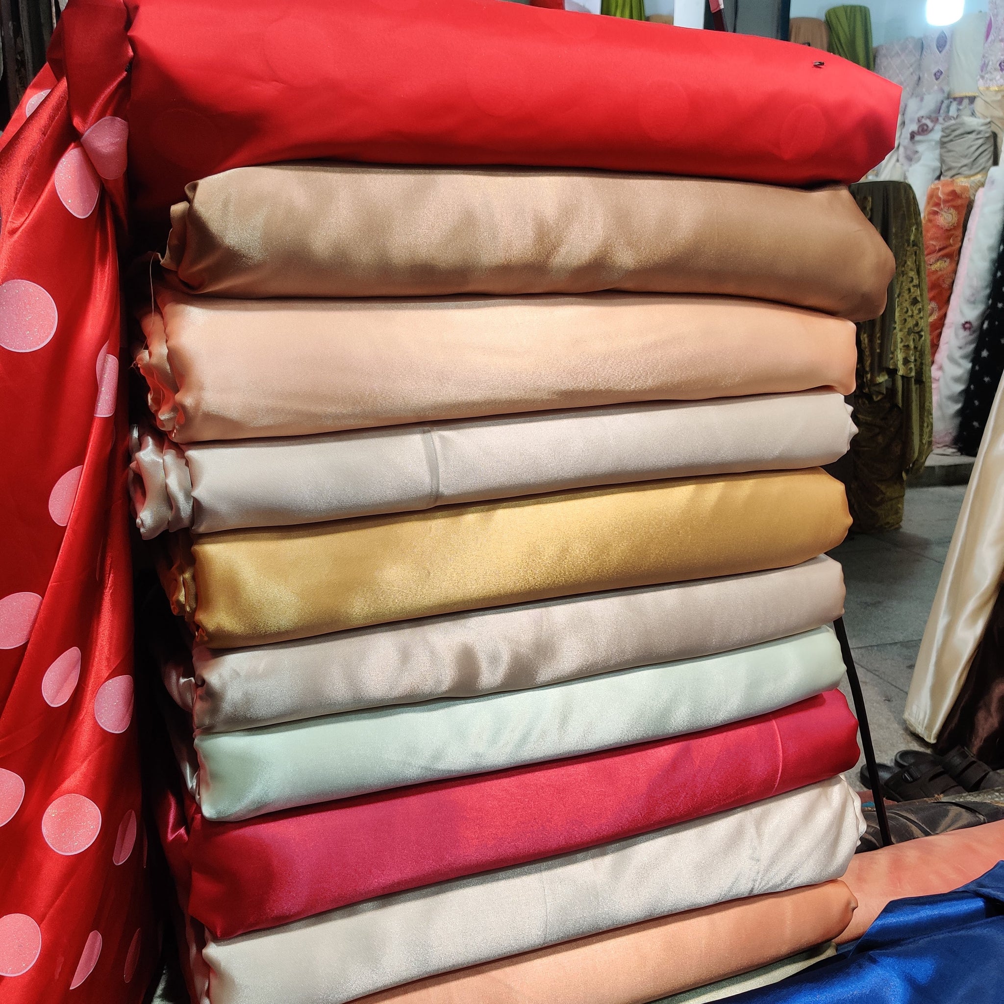 Curtain fabric Samples Silk