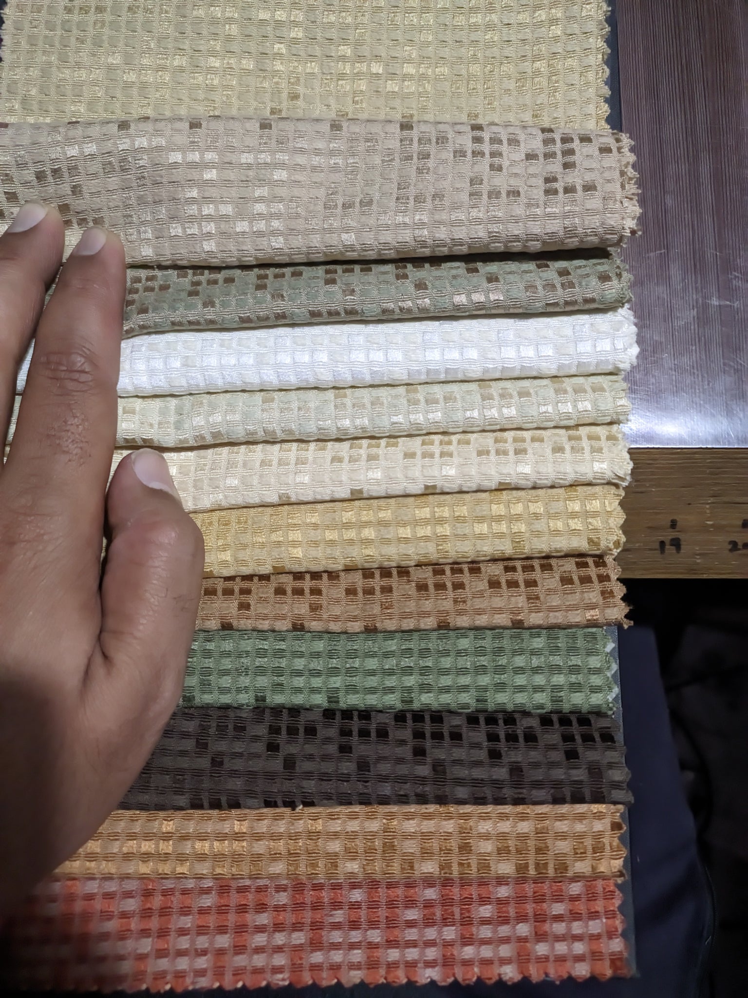 Curtain fabric Samples 3d Jacquard Swatches