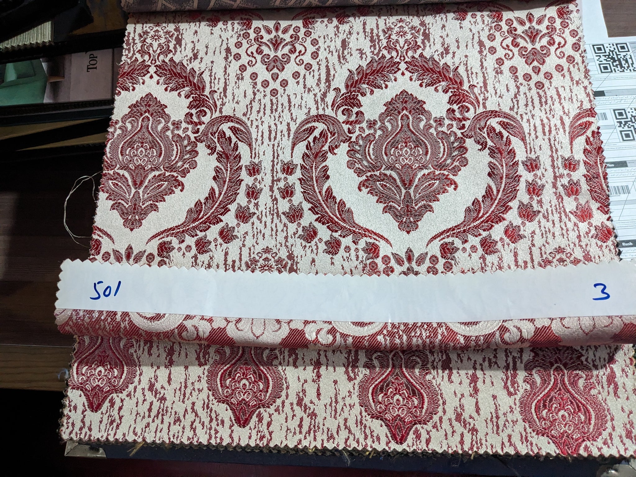 Thick Viscose Curtain Multi Motif