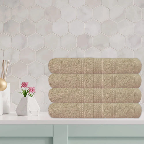 100% Cotton Supreme Bath Towel – Beige (27″ x 54″)