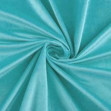 Plain Velvet Curtain Turquise