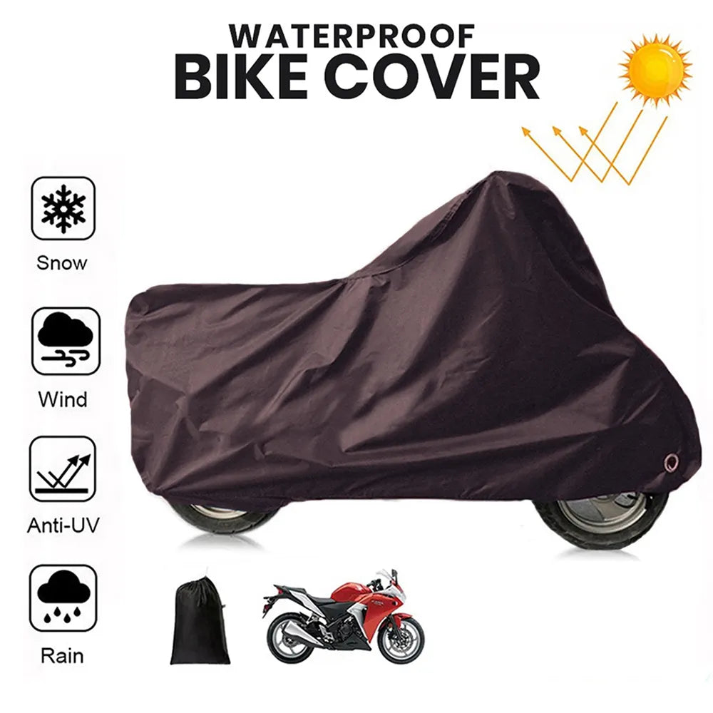 Waterproof & Dustproof Poly Cotton Bike Cover