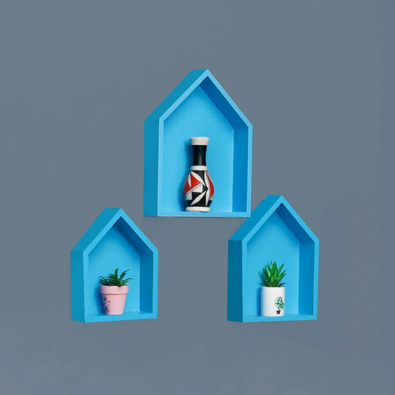 Tittanio Toy House Kids Shelf (Set of 3)
