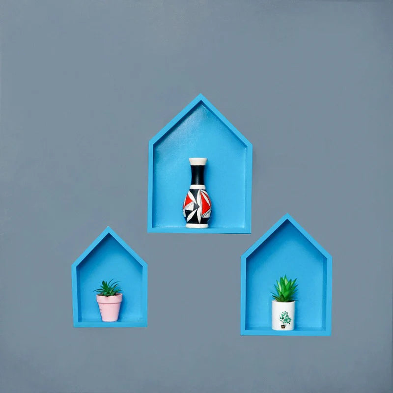 Tittanio Toy House Kids Shelf (Set of 3)