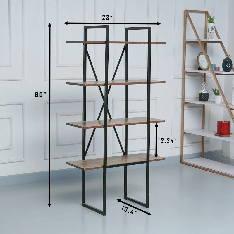 Bookcase Shelve Organizer Decor Rack