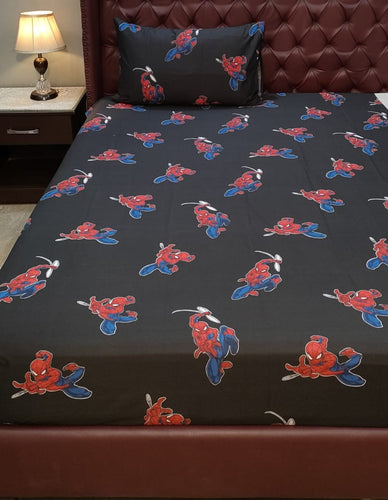 SpiderMan kids bedsheets