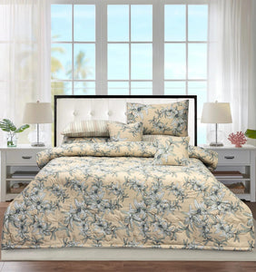 6 Pcs Comforter/Bed Spread Set