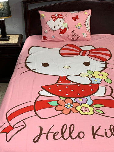 Hello kitty  Kids Bed Sheet