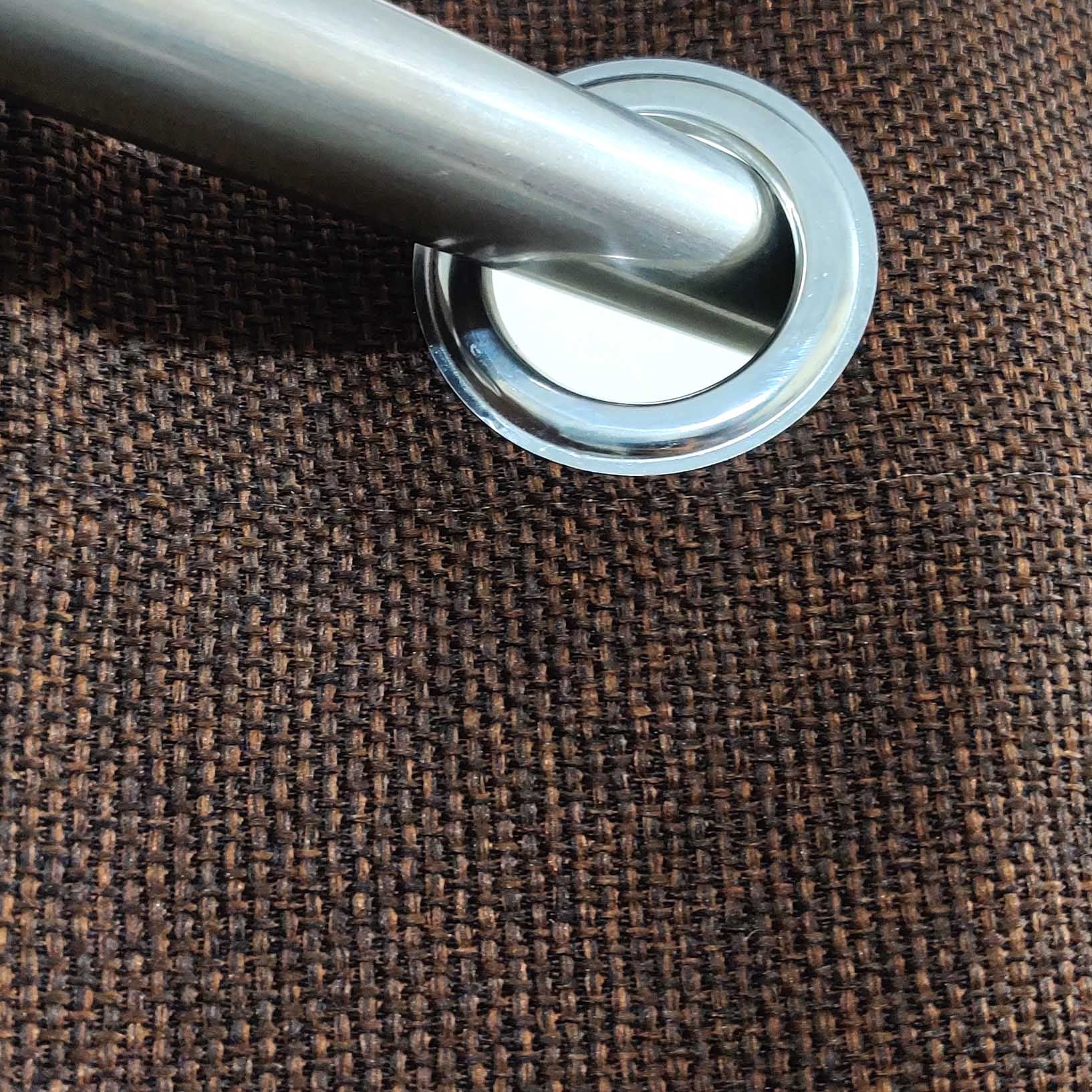 Premium Jute Curtain Dark Brown (1 Pcs Available Only)