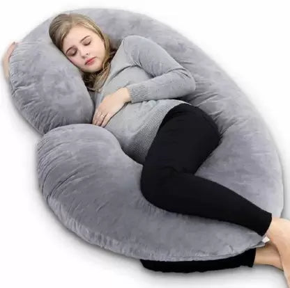 Pregnancy Pillow / C- Shape Maternity Pillow / Sleeping Support Pillow Grey