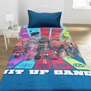 Ninja Go Bed Sheet With One Pillow Case