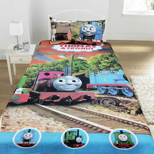 Thomas & Friends Bed Sheet With One Pillow Case