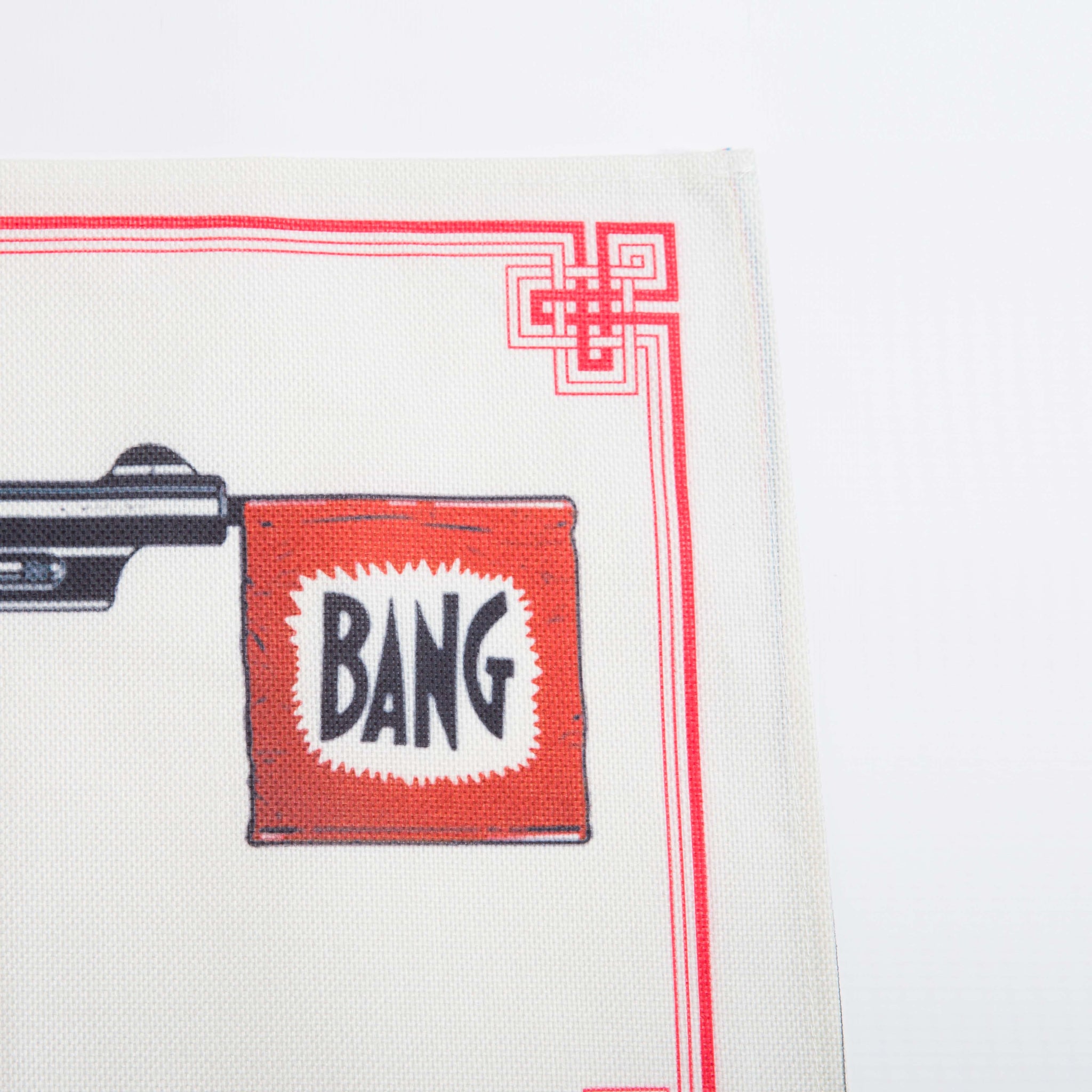 Gun Printed Table Mat