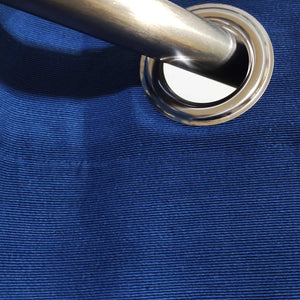 Plain Blue - Duck Cotton Curtain
