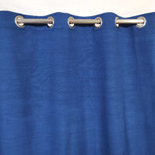 Plain Blue - Duck Cotton Curtain
