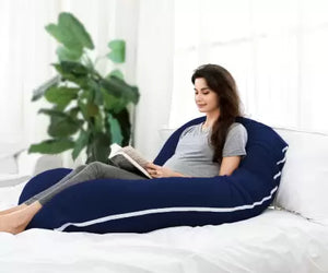 Pregnancy Pillow / C- Shape Maternity Pillow / Sleeping Support Pillow Blue
