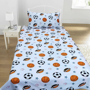 All Sports Kids Bed Sheet