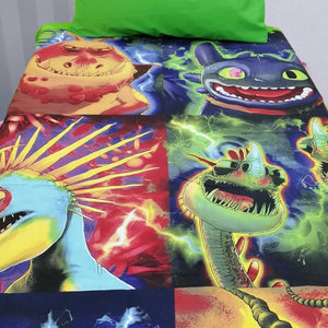 Dragon City Kids Bed Sheet