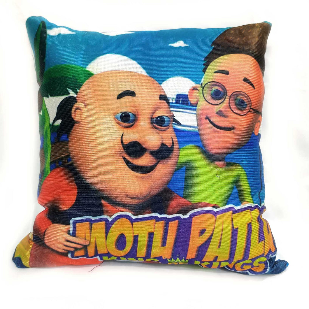 Digital Printed Filled Cushion Motu Patlu