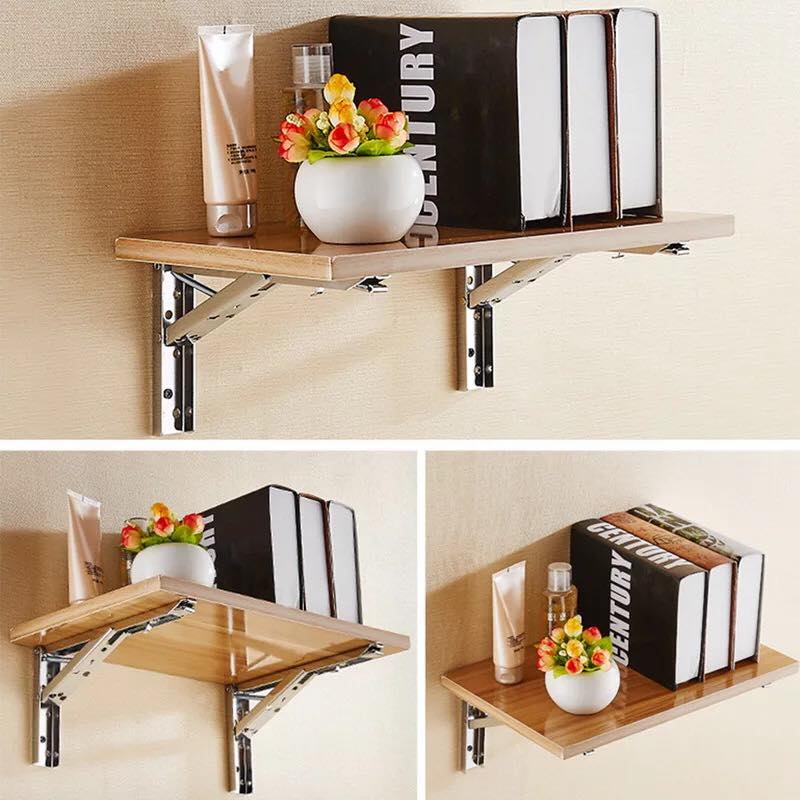 Wall-Mounted Straight Wooden Shelves - waseeh.com