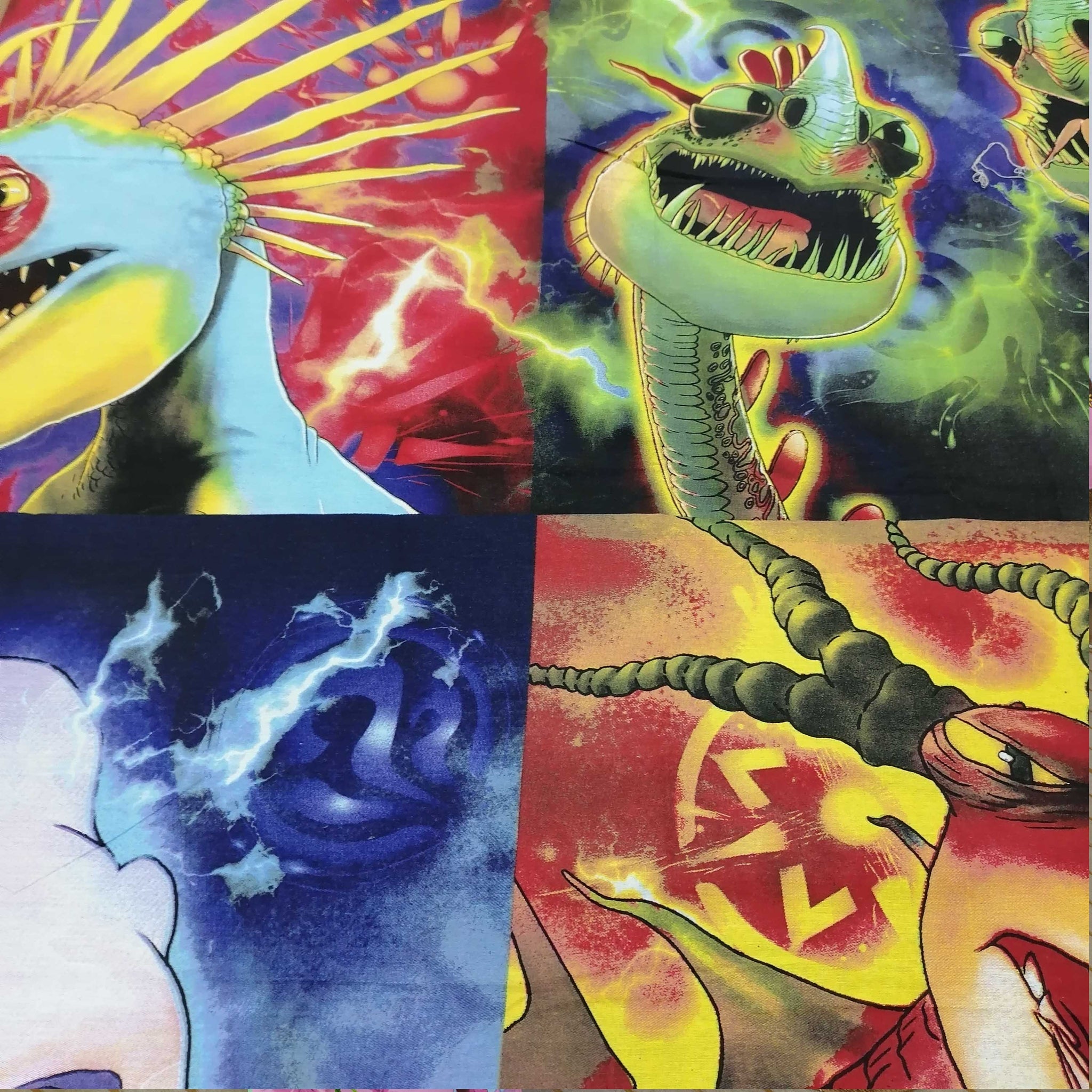 Dragon City Kids Bed Sheet