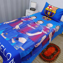 FCB Barcelona Kids Bed Sheet With One Pillow Case