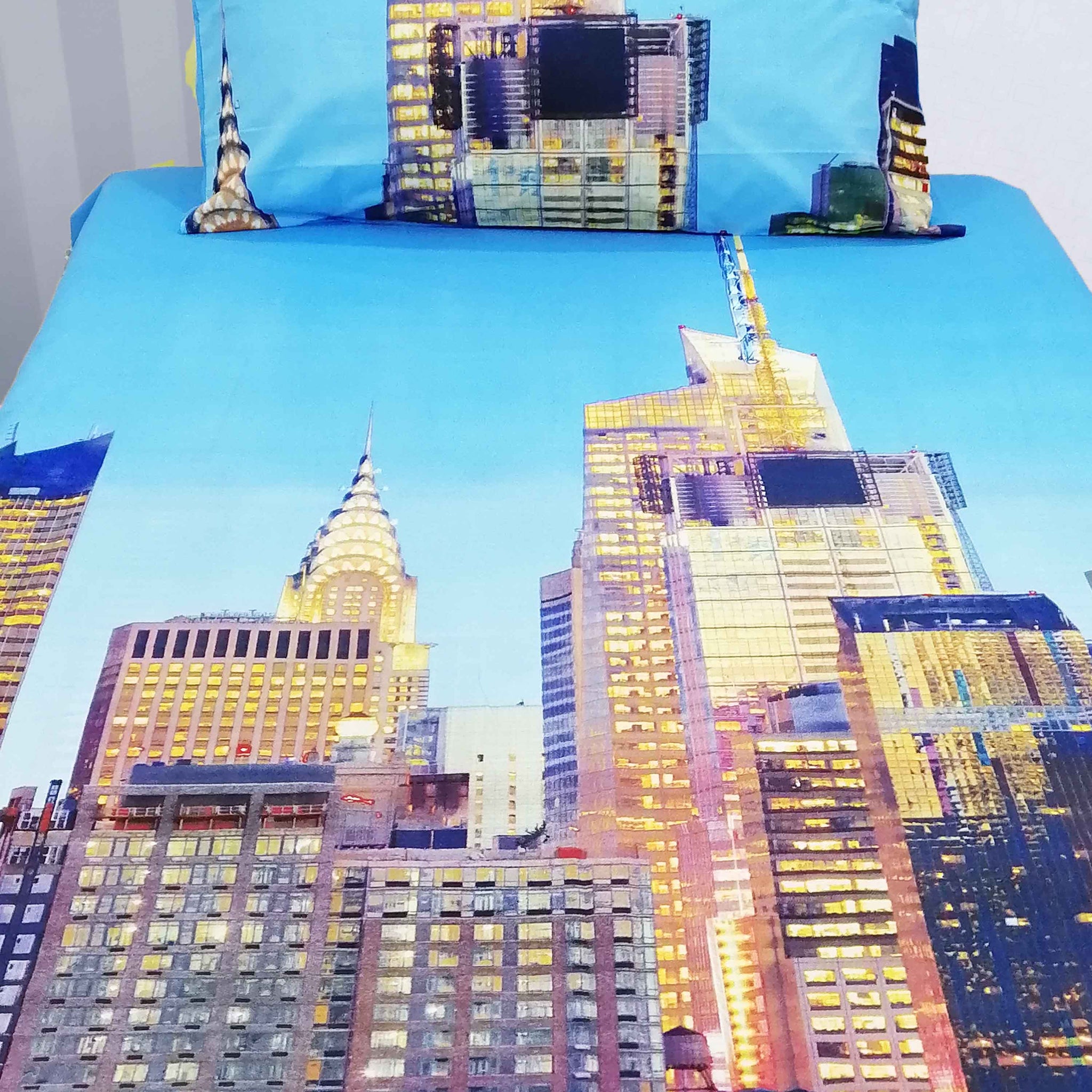 Sky Scrapper Kids Bed Sheet